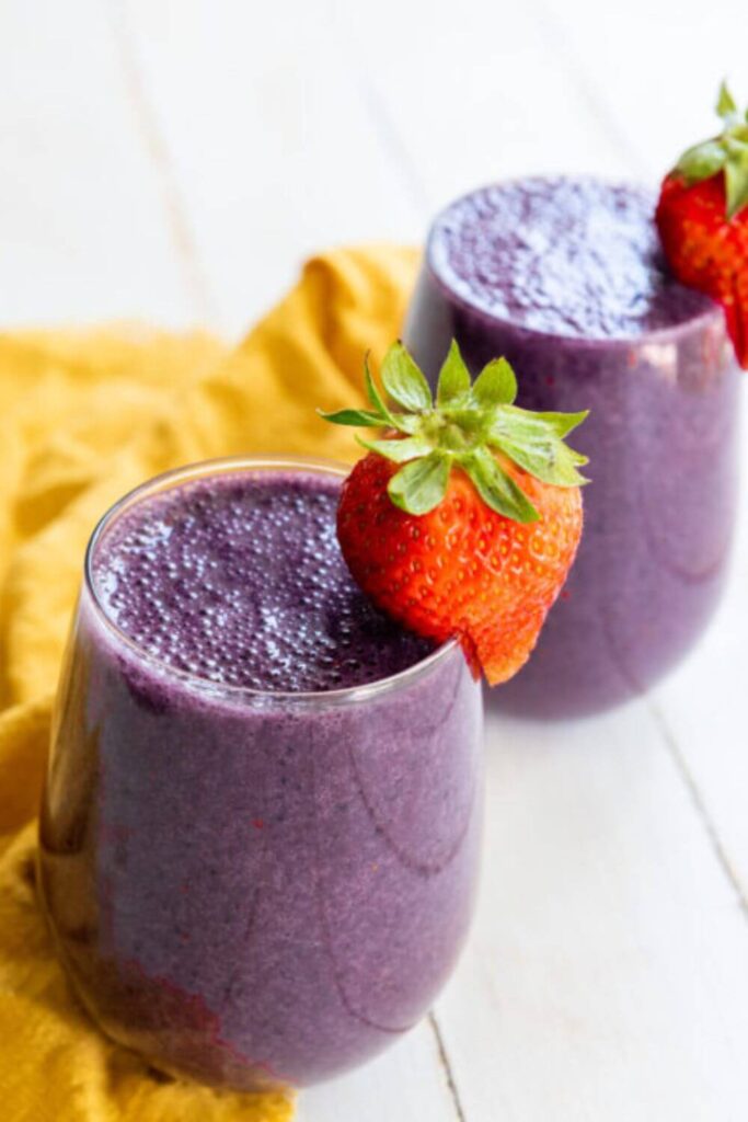 Easy Mixed Berry Smoothie Fresh Fruit Mixed Berry Smoothie